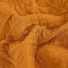 Austin Oversized Bedspread Set 3-Piece Ultrasonic Quilted Soft Lightweight Microfiber Coverlet For All Season - 橘色 - 查看 6