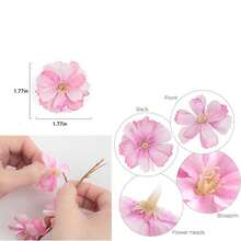 Lifelike Multi-Color Artificial Mini Chrysanthemum Flower Heads - Suitable For DIY Crafts And Gift Packaging - Multicolor - View 7