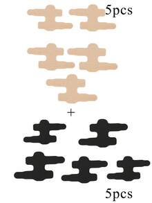 Asymmetrical Knuckle Brace | Elastic Support Finger Protection, Comfortable Muscle Tape, Pre-Bent Knuckle Wrap, Lightweight Support, Breathable Polyester Fiber, Anti-Slip, No Wrinkles - Multicolor - View 12