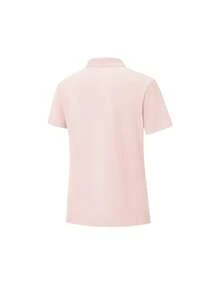 Camisa polo esportiva XTEP, modelo 2026, secagem rápida, com gola, ideal para treinos e atividades físicas. Manga curta. Perfeita para mulheres. - Lótus rosa - Ver 2