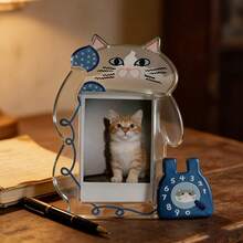 1 khung ảnh acrylic, thích hợp để trưng bày và sưu tầm ảnh theo mùa, một vật trưng bày ảnh thời trang tức thì, lý tưởng làm quà tặng cho mèo, chó hoặc quà sinh nhật. - A - Xem 9