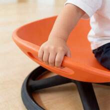 Sensory Rotating Chair With Grip Design, Non-Slip Metal Base, Improves Balance And Coordination, Specially Designed For Training And Rehabilitation, Indoor/Outdoor Use, Essential For Autism - trái cam - Xem 2