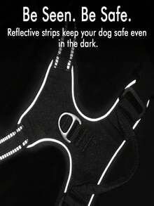 Harness Anjing, Harness Hewan Peliharaan Anti Tarik dengan 2 Klip Tali, Rompi Anjing Empuk yang Dapat Diatur, Rompi Oxford Reflektif Anti Selip untuk Hewan Peliharaan dengan Pegangan Kontrol Mudah untuk Anjing Besar - Rompi dan Tali Bukan Satu Set dan Perlu Dibeli Terpisah, Rompi Anjing Anti Selip Reflektif untuk Dada dan Punggung, Tali Anjing Bernapas dan Dapat Diatur - MultiWarna - View 9