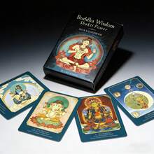 Buddha Wisdom Shakti Power Oracle Deck| 44 Spiritual Cards For Meditation, Self-Discovery & Inner Strength | Divine Feminine Energy Tool - Black - View 3