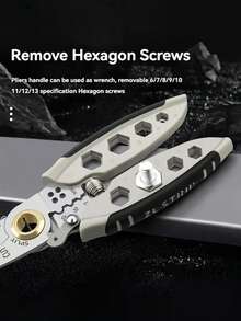 7-Inch Multi-Functional Wire Stripper - Professional Tool Gift, Electrician Crimping Pliers, Cable Stripping Scissors, Manual Tool - A - View 6