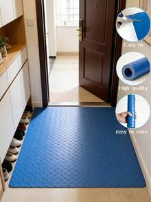 Textured Anti-Slip Pool Ladder Padding Mat, Flexible Cuttable Waterproof Rubber Safety Mat, Roll-Up Lightweight Portable Pool Step Cover To Prevent Slipping For Inground & Above Ground Swimming Pools - Multicolor - View 9