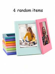 Molduras Magnéticas Coloridas para Geladeira – Mini Ímãs de 7,6 cm para Fotos, Conjunto de Molduras Decorativas de Natal para Cozinha, Armário, Quadro Branco, Decoração de Casa (Pacote com 10, Multicoloridas) Moldura Magnética de 7,6 cm para Fotos, Ímã de Geladeira Rosa para Fotos - Quadrado - Ver 9