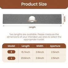Stone Faucet Mat For Kitchen Sink Diatomite Drying Mat Super Absorbent Quick Dry Water Absorbing Stone Tray With Drainage Grooves Splash Guard Protector - Gray - View 2