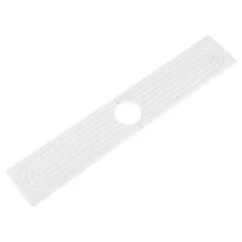Stone Faucet Mat For Kitchen Sink Diatomite Drying Mat Super Absorbent Quick Dry Water Absorbing Stone Tray With Drainage Grooves Splash Guard Protector - White - View 9