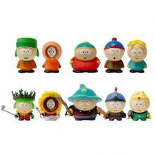 South Park The Stick Of Truth American Band Anime Figure Car Decoration - 南方公園5款袋裝 - 查看 5