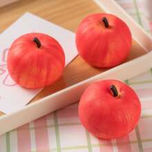 2026 New Malt Candy Simulated Apple Squishy Toy, Slow Rebound Stress Relief Gadget, Soft Tactile Handheld Desktop Toy, Effective Anxiety Relief, High-Decorative Desktop Ornament, Sensory Toy With Squeezing And Relaxing Fun, Moldable Slow Rebound Malt Candy Squishy, Birthday Gift, Perfect Gift, Squishy, Squishie - Multicolor - View 6
