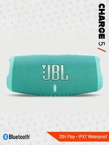 JBL Speaker Bluetooth Portabel Charge 5, Tahan Air & Debu IP67, Daya Tahan Baterai 20 Jam, Power Bank Terintegrasi, Bass yang Kuat, Cocok untuk Perjalanan Luar Ruangan & Pesta - View 10