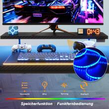 Devoko Home Office Desks - Black - View 6