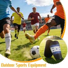 1 Pair Football Cleats, Thickened Bottom Layer, Firm Fit On Calf, Comfortable To Wear - Multicolor - View 3
