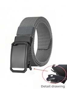 Men's Ratchet Belt, Nylon 13/8-Inch Canvas Ratchet Belt, Men's Nylon Mesh Belt With Stylish Design - Multicolor - View 10