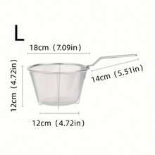 Stainless Steel Foldable Colander - Multifunctional Kitchen Tool For Draining, Filtering, And Straining - Silver - View 12