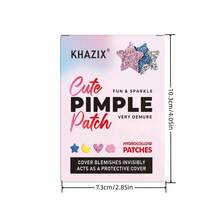 160pcs Sparkling Star + New Cat Face Stickers, Makeup Concealer Tools, Hiding Cover, Makeup Essential Items, Back To School Makeup Supplies - Multicolor - View 6