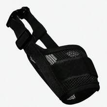 Bozal ajustable para perros, bozal antimordedurasantiladridos para perros pequeños/grandes, suministros de entrenamiento para mascotas, diseño de malla transpirable, permite beber agua - Multicolor - Ver 14