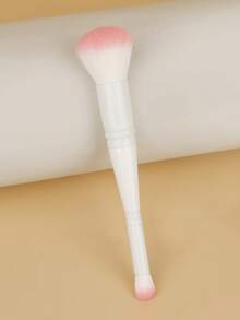 1 双头化妆刷，多功能化妆刷，腮红刷，粉底刷，散粉刷，高光刷，鼻影刷，遮瑕刷，适合女孩和女士，柔软纤维，方便携带，旅行刷。 - 彩色 - 查看 7