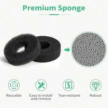 6 Pieces Game Controller Joystick Sponge Rings(Black,Purple,Green) – Cushion And Shield Joystick, Alleviate Thumb Strain, Durable Gaming Accessory To Enhance Control Comfort During Long Gaming Sessions - Xem 8
