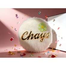 Khay trà và bánh quy khắc tên theo yêu cầu, quà tặng Giáng sinh, khay cà phê và đồ ăn nhẹ, khay khắc chữ, quà tặng cho người yêu trà và cà phê, khay phục vụ bằng gỗ. - Gương màu vàng ấm - Xem 1