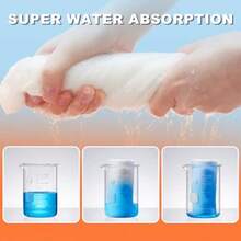 ] 6-Pcs 3-Packs Disposable Bath Toweland Wash Towel Set Travel Cleaning kit - Thickening Portable Individual-Packing Ultra Absorbent and Compact for Travel/Emergency/Camping/Sports - Blanco - Ver 5