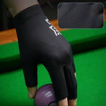1 buah Sarung Tangan Snooker Tanpa Jari Ringan Profesional untuk Tangan Kiri, Elastisitas Tinggi, Cepat Kering, Bernapas, Sarung Tangan Biliar 5 Jari, Unisex, Tersedia Berbagai Pilihan Warna, Cocok untuk Musim Semi/Panas - MultiWarna - View 5