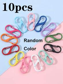 Unisex Zipper Locks Set - Easy Snap Zipper Pulls - Keeps Zippers Closed - Dual Spring Clip Backpack Buckles - Suitable For Luggage, Handbags, Wallets, Etc. - Multipurpose S-Shaped Hook - Suitable For Travel, Camping, Outdoor, Beach, Back To School - Multicolor - View 19
