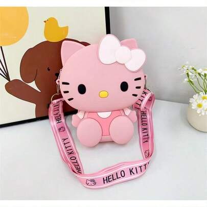 SANRIO 1个硅胶拉链袋/零钱包，非常适合户外活动