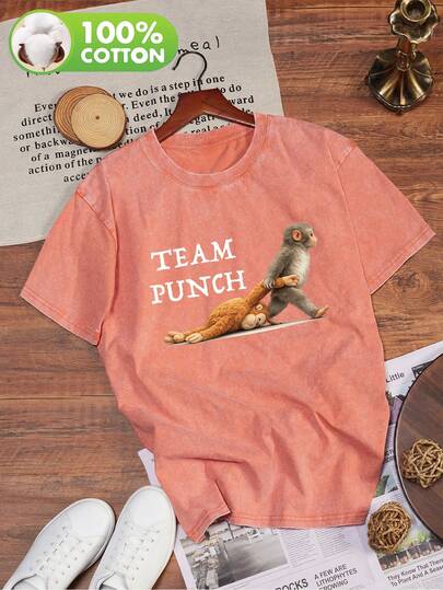 Women'sDailyCách chú khỉ nhỏ kéo món đồ chơi thể hiện cả sức mạnh vụng về và cảm giác cô đơn sâu sắc, nhắc nhở nhiều người về "sự hỗ trợ tinh thần" mà họ khao khát khi dễ bị tổn thương.Cổ trònTay ngắnThường ngàyXuân/Thu/HèÁo thunTrang phục tựu trường cho nữÁo cho nữ