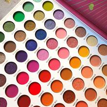 Paleta de sombras de ojos de 88 colores para maquillaje escénico, fácil de aplicar, sombras de ojos coloridas para artistas de maquillaje, multicolor. - Alicia de 96 colores - Ver 3