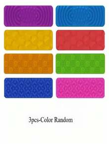 成人手指减压吸盘 - 纹理减压吸盘放松工具，可缓解拇指压力，缓解焦虑，适用于办公室、旅行、课堂 - 绝佳礼物 - 彩色 - 查看 9