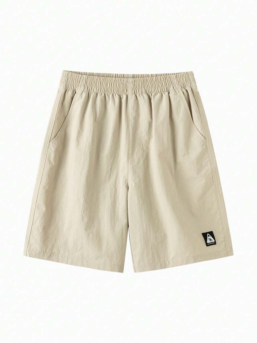 Balabala Shorts de verano con ajuste relajado y repelencia al agua para refrescarse, para niños y niñas - tarjeta de concha - Ver 1