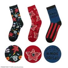 Netflix Officially Licensed Stranger Things Squid Game Themed Socks Pattern Dress Socks Lightweight Breathable Crew Socks For Daily Wear Streetwear Cosplay Gift - Multicolor - View 12