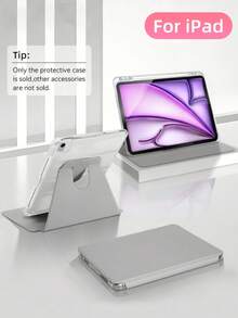 360°旋转透明亚克力保护壳，平板电脑支架保护套，兼容iPad/GalaxyTab/LenovoTab/LenovoXiaoxin PAD/LenovoIdea Pad/MatePad/HonorPad/XiaomiPad/RedmiPad等平板电脑型号，也兼容iPad A16（2025款）、Air 11/13、M2/M3/M4/M5、Pro 11/13、Air 4/Air 5/Air 6/Air 7/Air 8（10.9英寸，2022款）、第九代、第八代、第七代（10.2英寸）、第五代、第六代（9.7英寸）、第十代、第十一代（10.9英寸，2021款）、Pro 11/12.9英寸、Mini 6/Mini 7。 - 灰色 - 查看 1