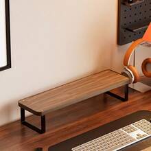 Desktop Storage Organizer, Monitor Riser, Corrects Neck Posture, Computer Screen Stand, Monitor Riser Base, Multiple Sizes Available, Desktop Accessory - View 6