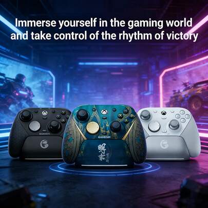 GAMESIR G7 Pro Elite Gaming Controller: Hall Effect Joysticks For Anti-Drift And Motion-Sensing Aiming; Dual-Switch Microswitches/Linear Triggers With Adjustable Travel; Compatible With PC/Android/TV Platforms.