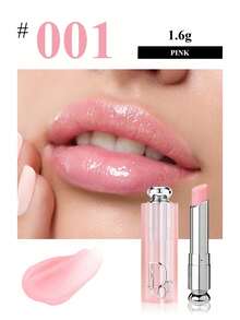 Dior 唇部润唇膏 1.6克/0.05盎司 透明粉色润唇膏 #001 滋润、保湿并抚平唇纹 - 粉色 - 查看 8