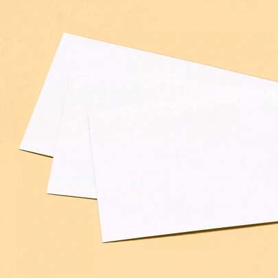 100ct 3" X 5" Unruled Index Cards White : 110 Paper Weight, Uncoated, 3x5 Card Indexing