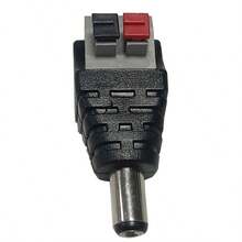 Solder-Free Male And Female Terminal Blocks. DC5-24V 5.5x2.1mm Connecting Wire Terminal - Button Version - View 10