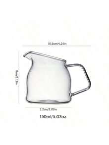 1 bình sữa mini bằng thủy tinh trong suốt tiện dụng với vòi nghiêng, chất liệu thủy tinh cao cấp chịu nhiệt, an toàn khi sử dụng trong lò vi sóng, có thể tái sử dụng, dùng đựng nước sốt, mật ong, siro, cà phê. Dễ dàng vệ sinh. Đồ dùng nhà bếp, nhà hàng, quà tặng mùa tựu trường, năm mới, Ngày lễ tình nhân, Ngày của Mẹ, Ngày của Cha, quà tốt nghiệp. - Nhiều màu - Xem 10