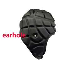 1pc Outdoor Sports Ski Helmet, Soft Padded Helmet, With Soft Lining Football Goalkeeper Helmet, Suitable For Football Training, Cycling Helmet - Black - View 5