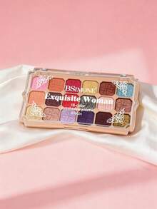 This 18 Color Eye Shadow Plate, Advanced Earth Color Eye Shadow Plate, Soft Color Presents Matte Pearlescent Gradient, Delicate Flash, Lasting Color Display, Multi Color Options, Suitable For Work, School, Dating And Daily Light Makeup Occasions All-Purpose Eye Makeup Plate - #02 - Xem 7