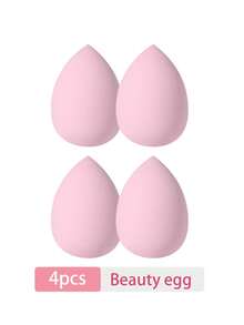 49件套化妆工具套装，包含：32支化妆刷套装+1个化妆刷清洁工具+4个圆形粉扑+4个化妆海绵+4个迷你气垫粉扑+4个迷你化妆海绵，一应俱全，新手友好 | 方便旅行携带，送礼佳品 | 新手/女性的完美之选 - 彩色 - 查看 13