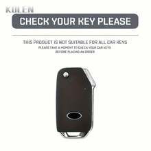 Étui de clé de voiture pliable en TPU pour KIA Sportage R Stinger GT Sorento Ceed CD Cerato Forte 2019 Porte-clés Accessoires - Modèle Kia F - Voir 5
