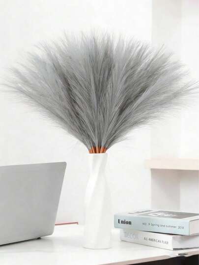 10/20/30pcs Artificial Pampas Grass, Bohemian Decor Pampas Reed, Vase Filler Modern Home Decor, Wedding Decoration, Garden Decor, Spring Decor, Room Decor