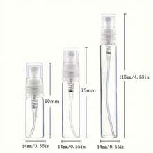 5pcs Refillable Perfume Spray Bottles, 2/5ml Travel Size Leak-Proof Mini Perfume Atomizer, Suitable For Wallet, Handbag, Travel Essential - Clear - View 7