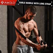 B0z5SGj8 Upgraded Weight Lift Pulley System - LAT Pulley Attachments With Adjustable Length Cable For Full Body Training Home Gym Set - As Pic - View 5