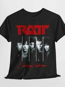 Ratt Band Album Cover T-Shirt_ Vintage K Graphic Tee - Back - View 6