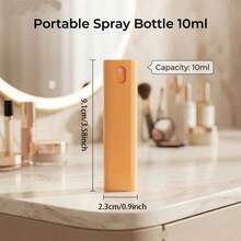 4pcs 10ml Refillable Travel Perfume Atomizer Bottles, Mini Portable Perfume Sample Containers Spray Bottles - A - View 5